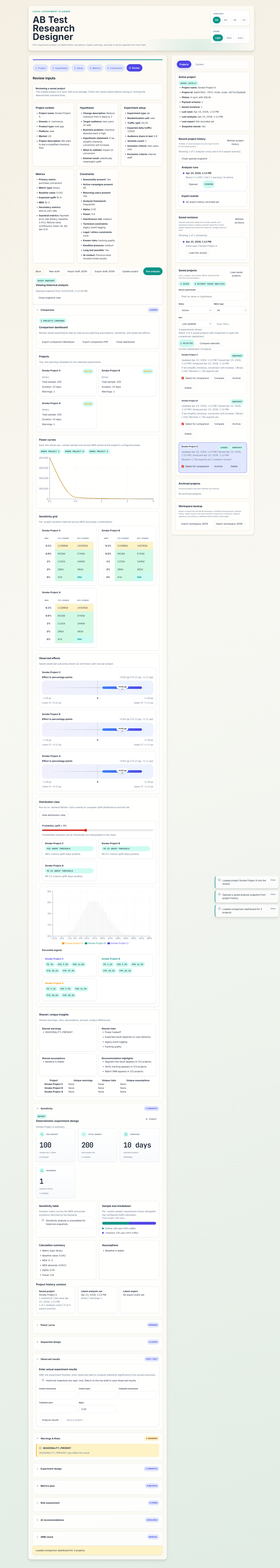 Distribution view overlay